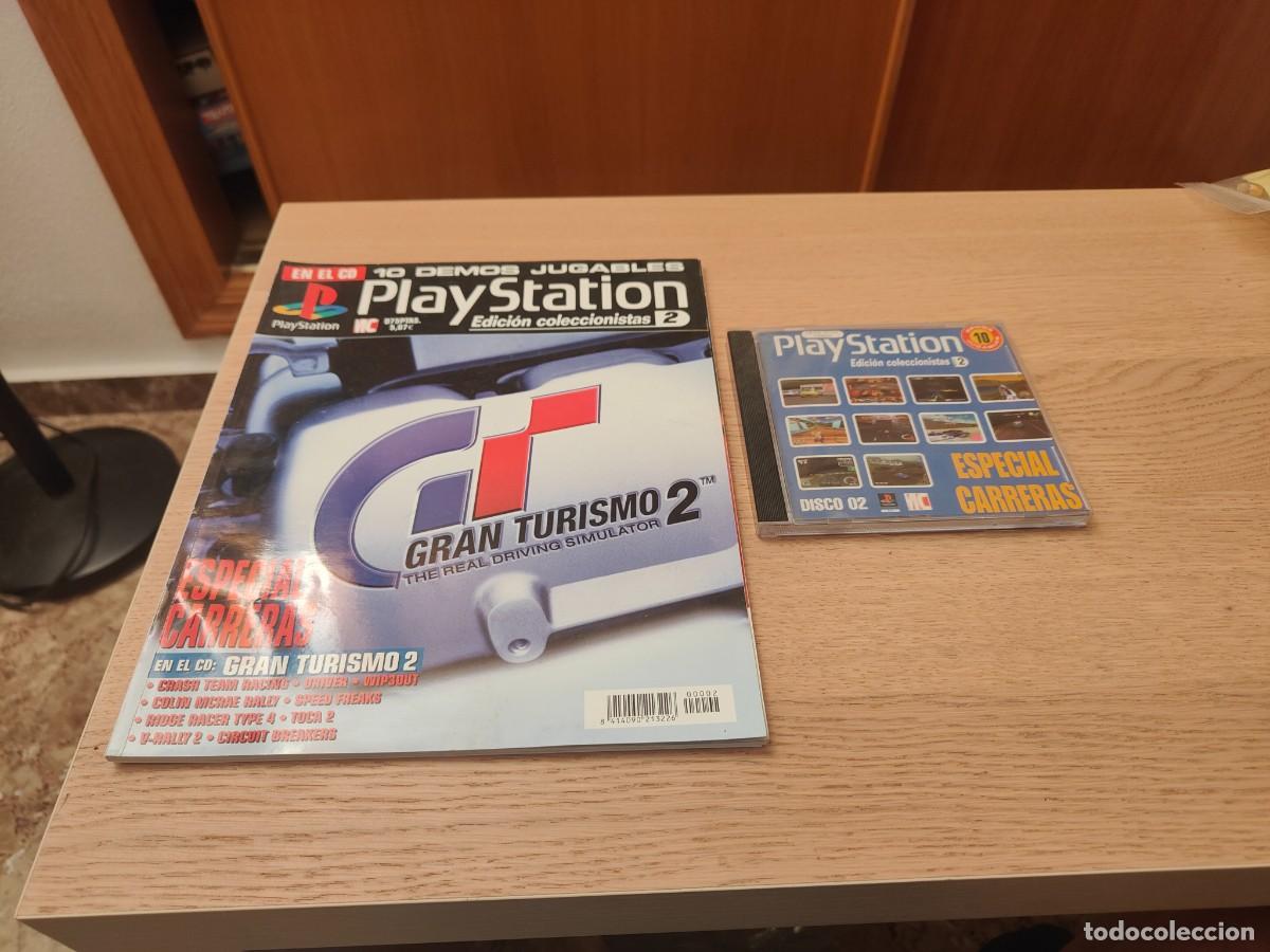Videojuegos y consolas: Revista Playstation. Edici&oacute;n coleccionistas 2. Especial Carreras. CD Demos (disco 02. SCED-02492)