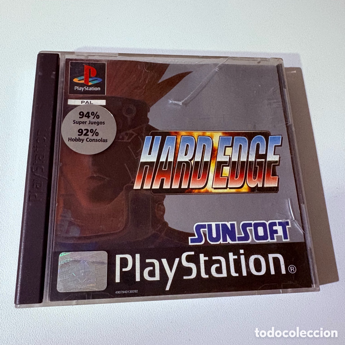 Videojuegos y consolas: juego para la consola ps1 Playstation 1 hard edge completo con manual