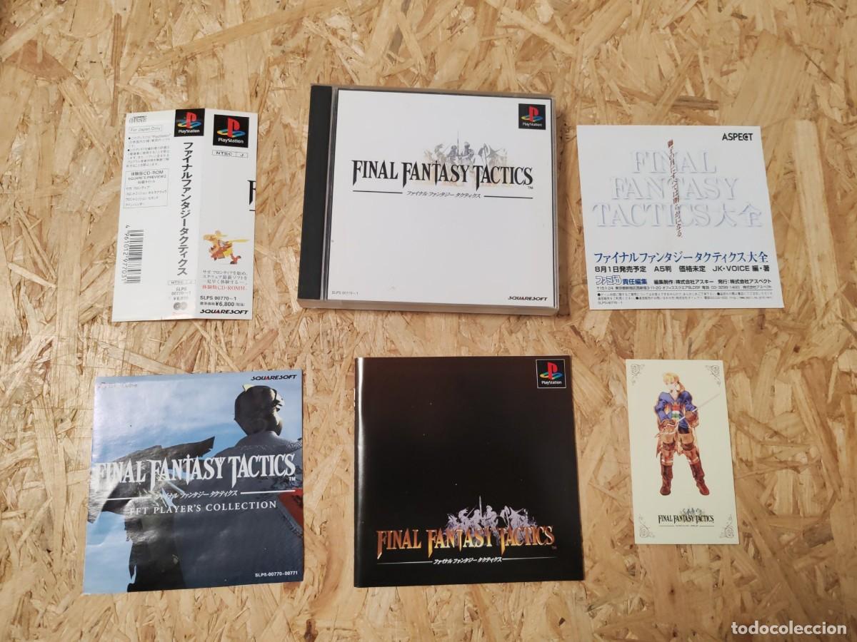 Videojuegos y consolas: Final Fantasy Tactics PS1 Jap&oacute;n