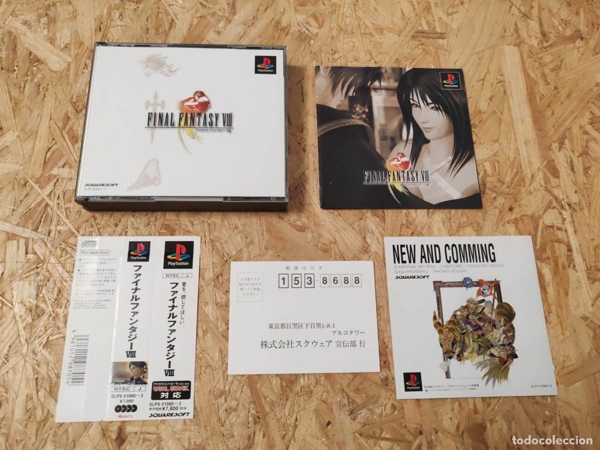 Videospiele und Konsolen: Final Fantasy VIII PS1 Jap&oacute;n