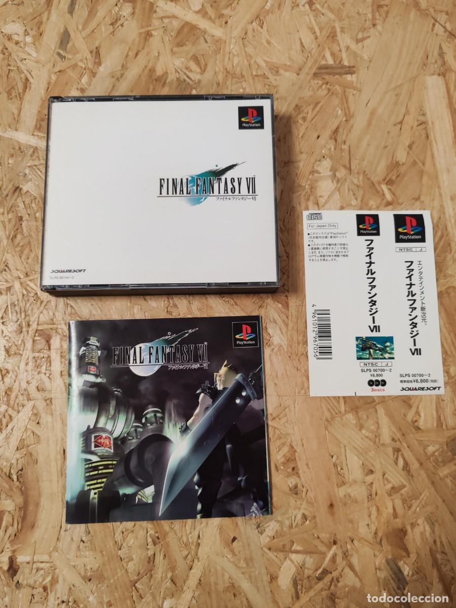 Videojuegos y consolas: Final Fantasy VII PS1 Jap&oacute;n