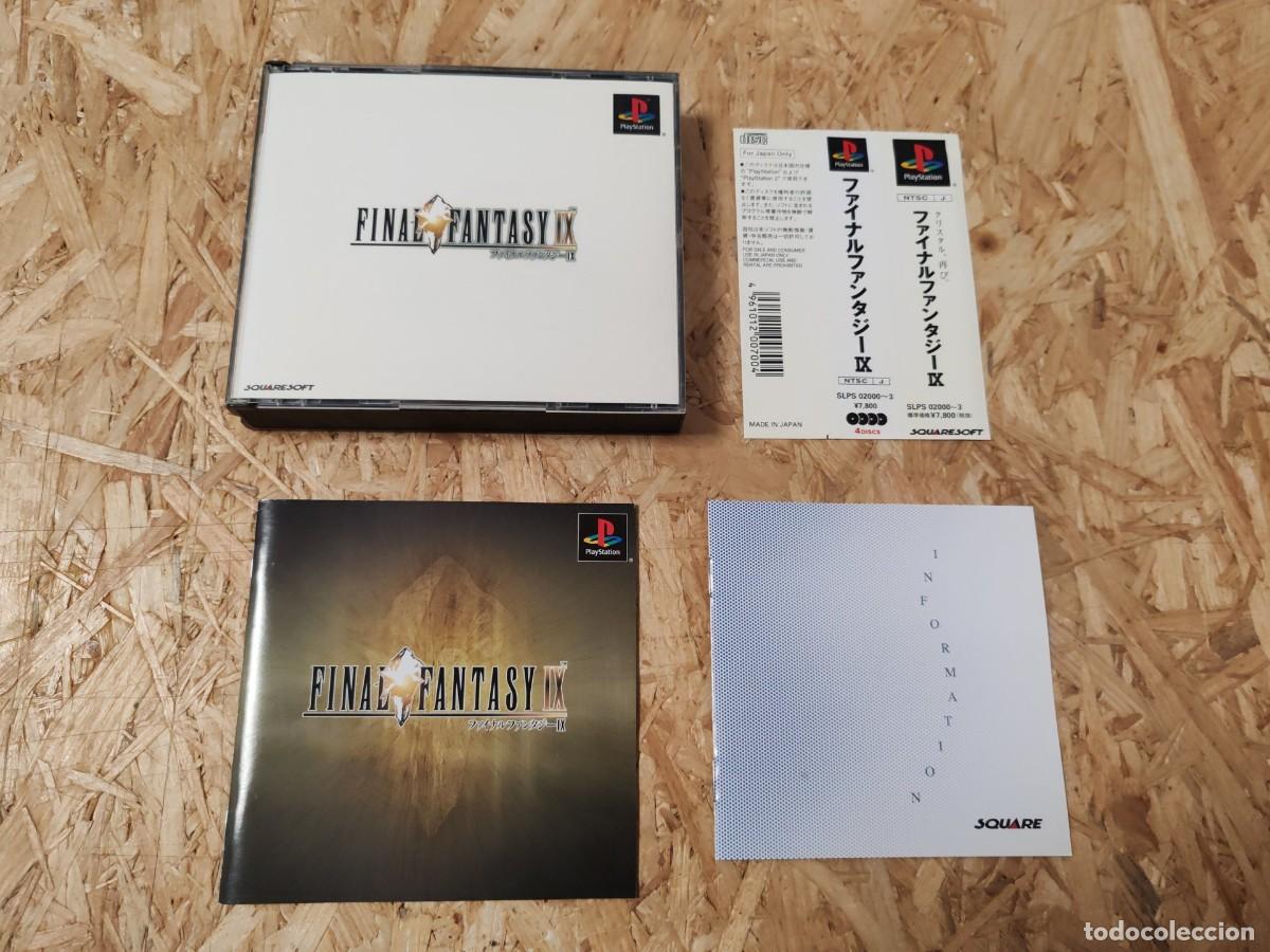 Videojuegos y consolas: Final Fantasy IX PS1 Jap&oacute;n