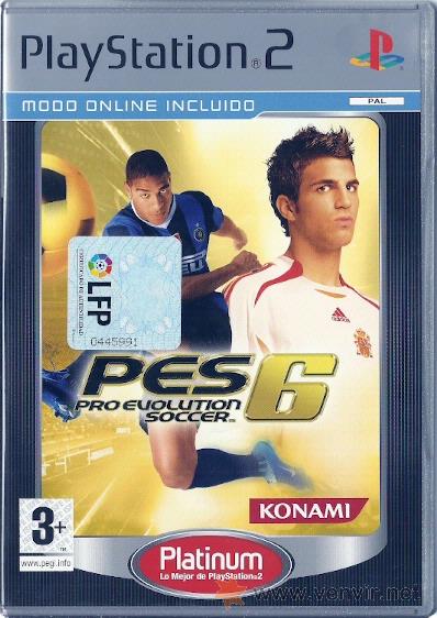 Videojuegos y consolas: PES Pro Evolution Soccer 6 * F&Uacute;TBOL * - Foto 1