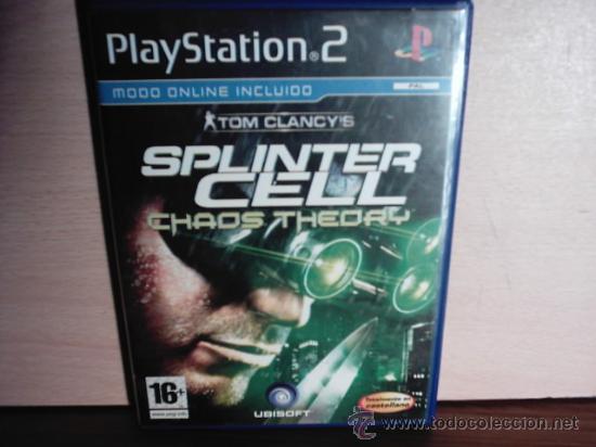 Videojuegos y consolas: SPLINTER CELL CHAOS THEORY - PLAYSTATION 2 - Foto 1