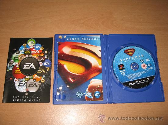 Videojuegos y consolas: SUPERMAN RETURNS para PS2 PAL UK Completo - Foto 2