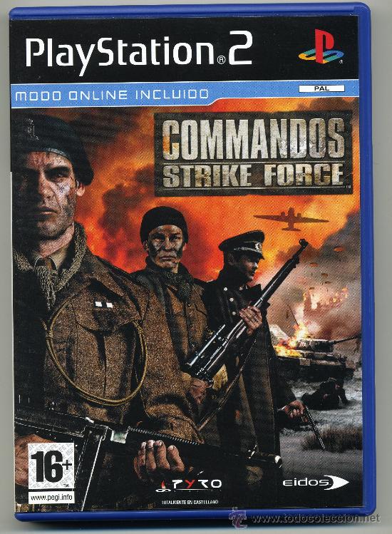 Videojuegos y consolas: PLAY STATION 2 -COMANDOS STRIKE FORCE- CON MANUAL - Foto 1