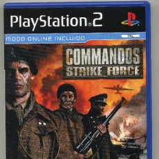 Videojuegos y Consolas: PLAY STATION 2 -COMANDOS STRIKE FORCE- CON MANUAL