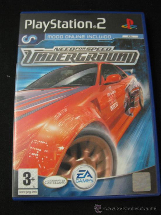 Videojuegos y consolas: PLAYSTATION 2 - NEED FOR SPEED UNDERGROUND - Foto 1