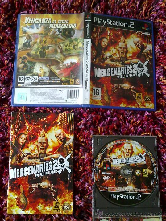 Videojuegos y consolas: PS2 PLAY STATION 2  MERCENARIES 2 PAL ESP - Foto 1