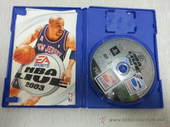 Videojuegos y consolas: JUEGO DE PS2 - NBA LIVE 2003 - COMPLETO - - Foto 2