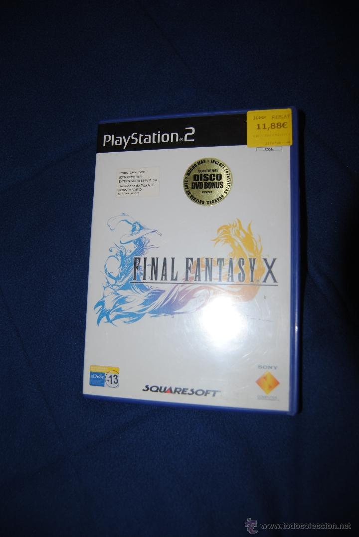 Videojuegos y consolas: FINAL FANTASY X PS2 PAL - Foto 1