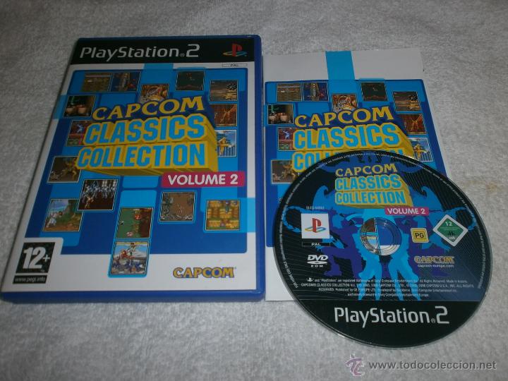 Videojogos e Consolas: CAPCOM CLASSICS COLLECTION VOL. 2 PAL ESPA&Ntilde;A PLAYSTATION 2 COMPLETO