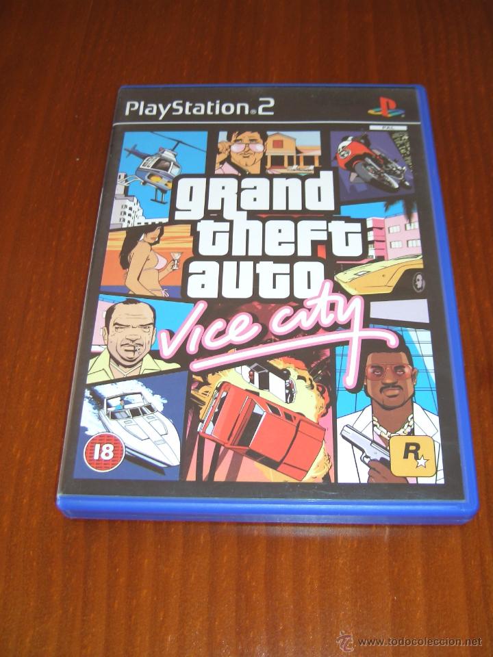 Videojuegos y consolas: PS2 - Grand Theft Auto Vice City - GTA - Versi&oacute;n PAL UK