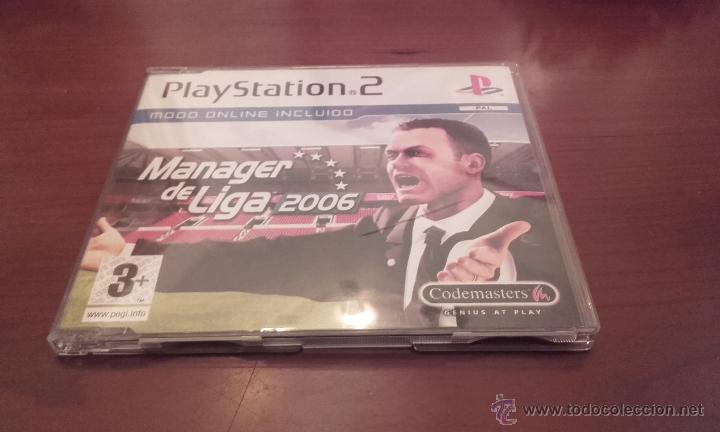 Videojuegos y consolas: Manager de Liga 2006 versi&oacute;n promocional Playstation 2 PS2 Sony Codemasters - Foto 1