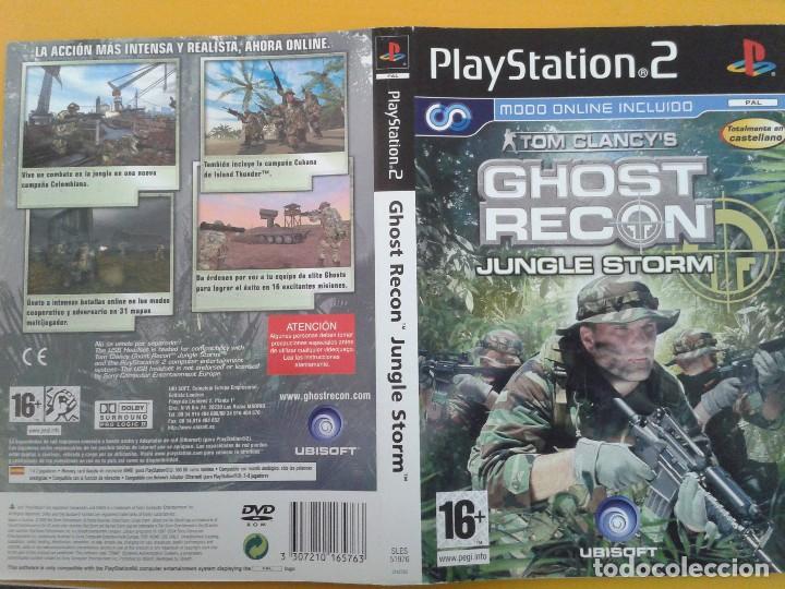Videojuegos y consolas: GHOST RECON JUNGLE STORM (CARATULA) - Foto 1