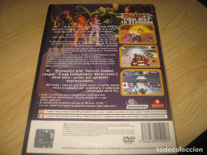 Videojuegos y consolas: MOTOR MAYHEM PS2 PAL ESPA&Ntilde;A COMPLETO , INFOGRAMES - Foto 2