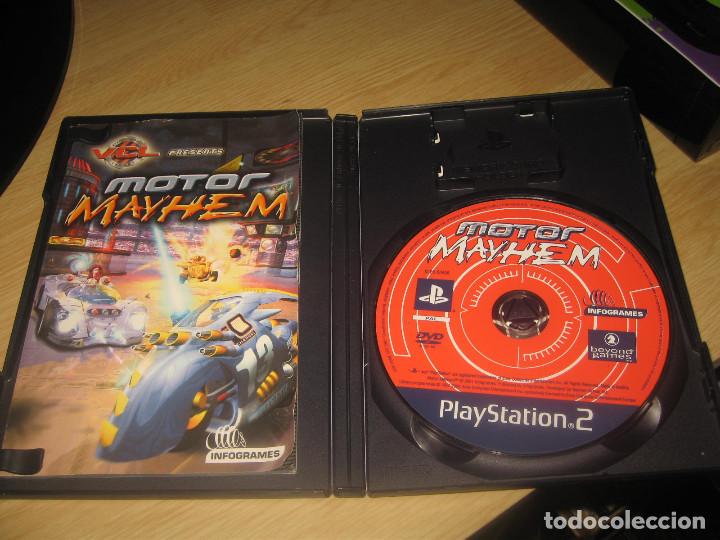 Videojuegos y consolas: MOTOR MAYHEM PS2 PAL ESPA&Ntilde;A COMPLETO , INFOGRAMES - Foto 3