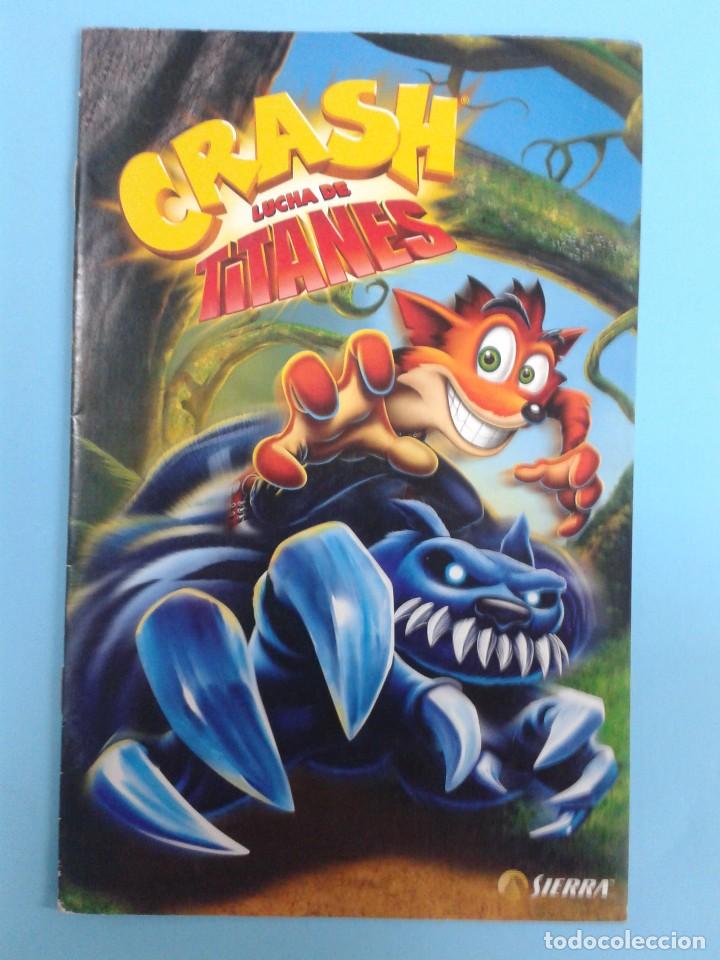 Videojuegos y consolas: CRASH LUCHA DE TITANES (INSTRUCCIONES) - Foto 1