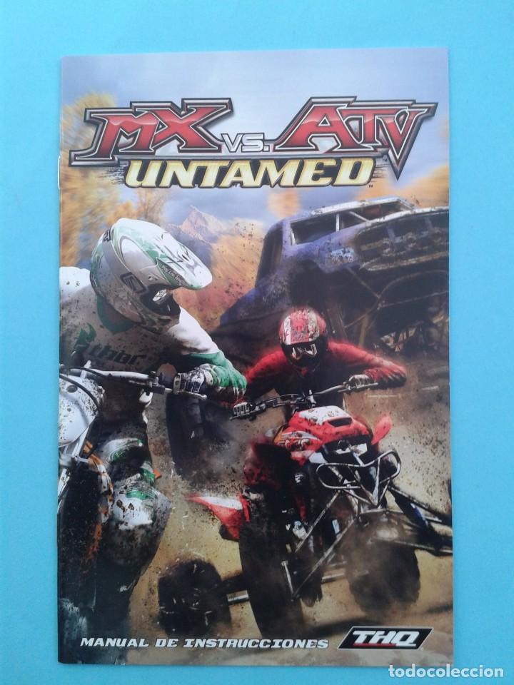 Videojuegos y consolas: MX VS ATV (INSTRUCCIONES) - Foto 1
