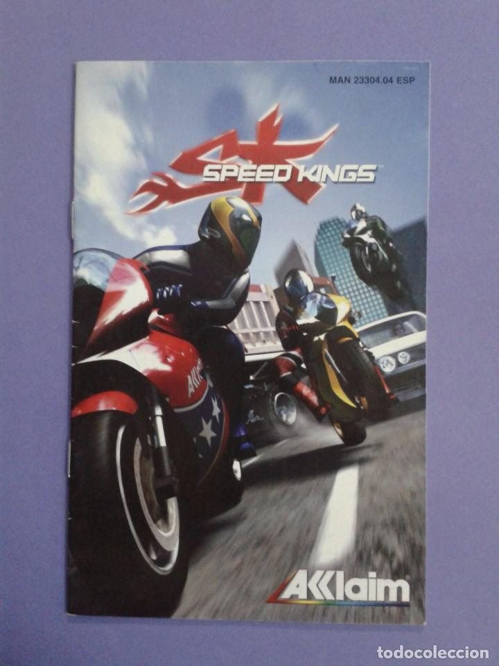 Videojuegos y consolas: SPEED KINGS (MANUAL DE INSTRUCCIONES) - Foto 1