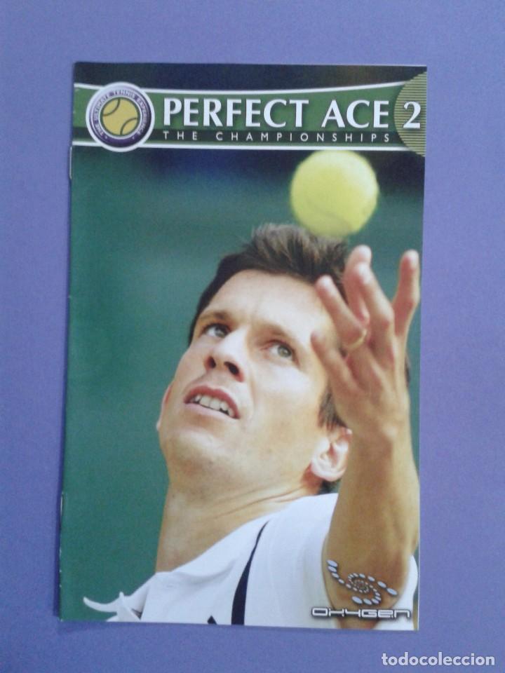 Videojuegos y consolas: PERFECT ACE 2 (MANUAL DE INSTRUCCIONES) - Foto 1