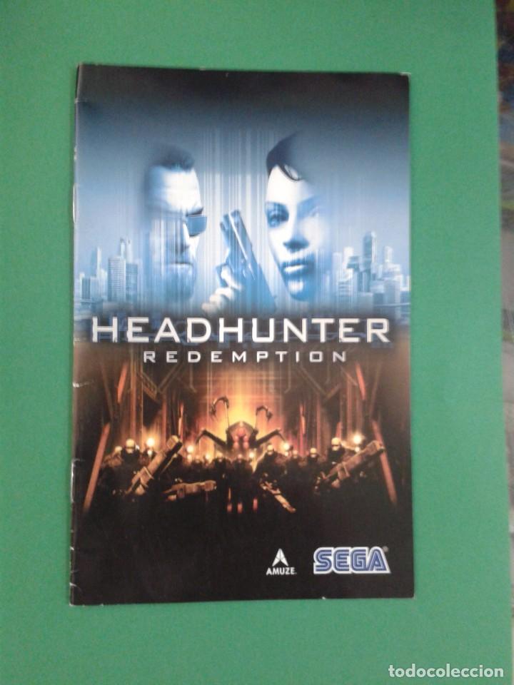 Videojuegos y consolas: HEADHUNTER (SOLO MANUAL) - Foto 1