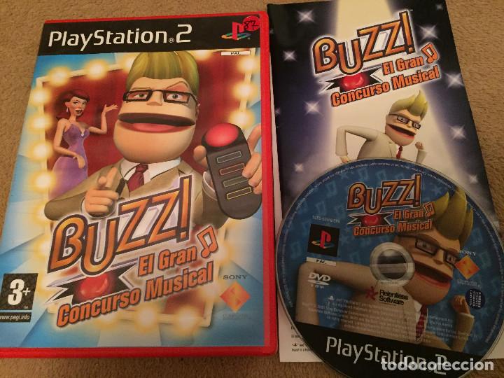 Juego Buzz el gran concurso musical Ps2