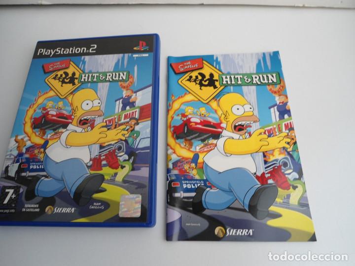 simpsons hit and run ps2 for sale