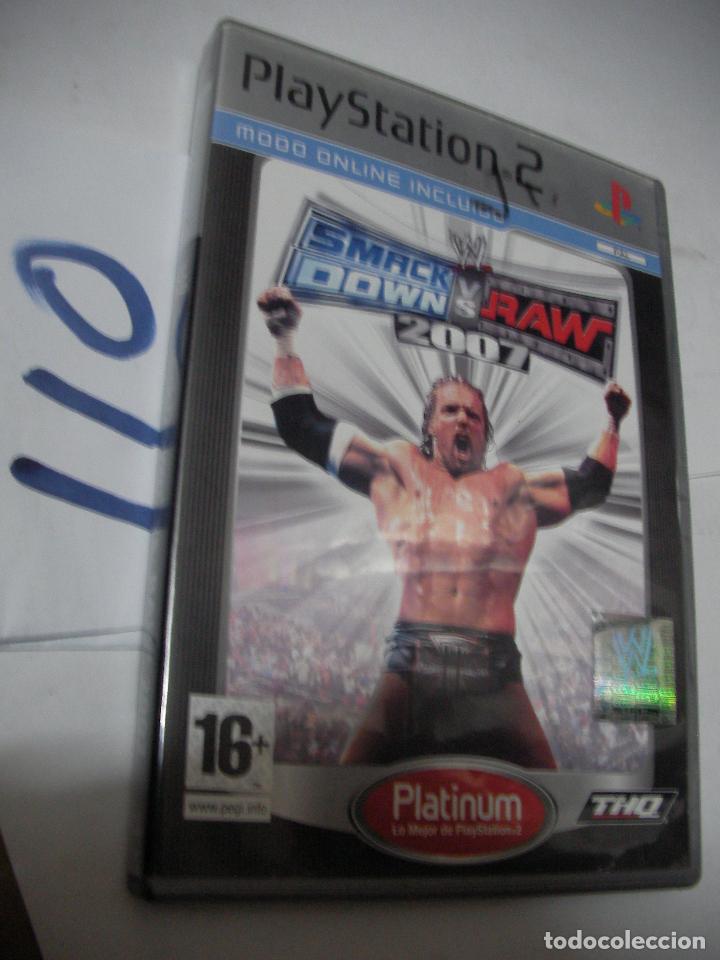 Videojuegos y consolas: ANTIGUO JUEGO PS2 - SMACK DOWN VS RAW - Foto 1