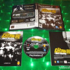 Videojuegos y Consolas: THE GETAWAY ( BLACK MONDAY ) - PS2 - SCES 52758 - SONY - CON INSTRUCCIONES Y PLANO CON POSTER