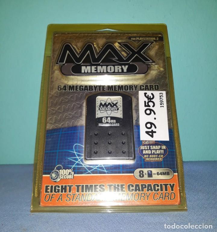 max memory card ps2
