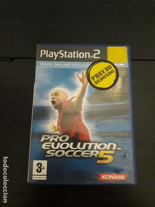 Videojuegos y consolas: 08-00318 ps2-pro evolution soccer 5 - Foto 1