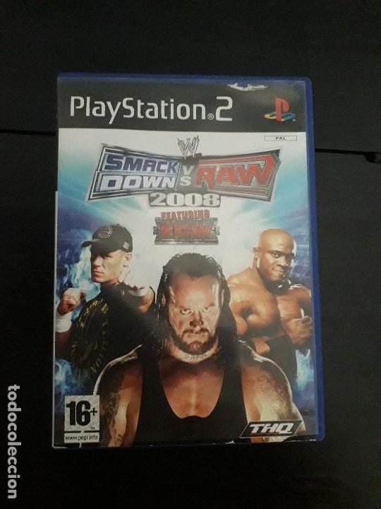 Videojuegos y consolas: 08-00320 ps2-smack down vs raw 2008 - Foto 1