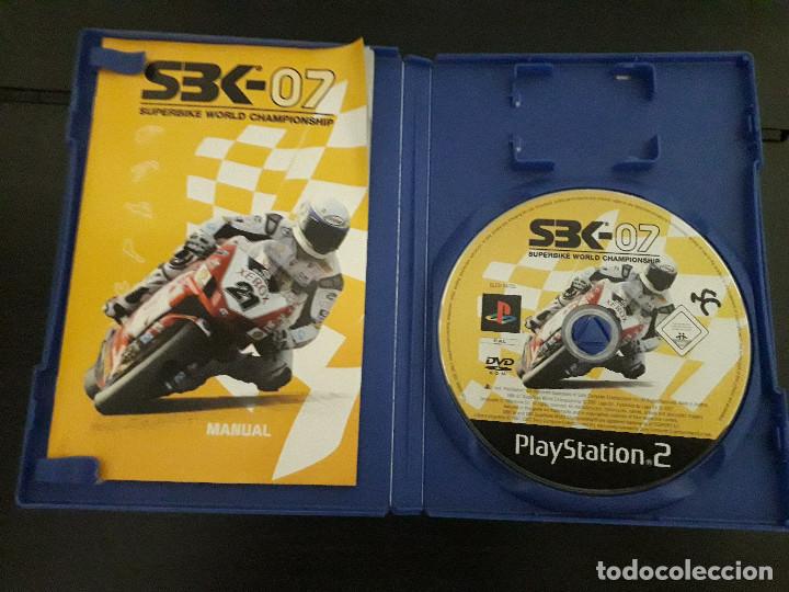 Videojuegos y consolas: 08-00327 ps2-sbk 07 - Foto 2