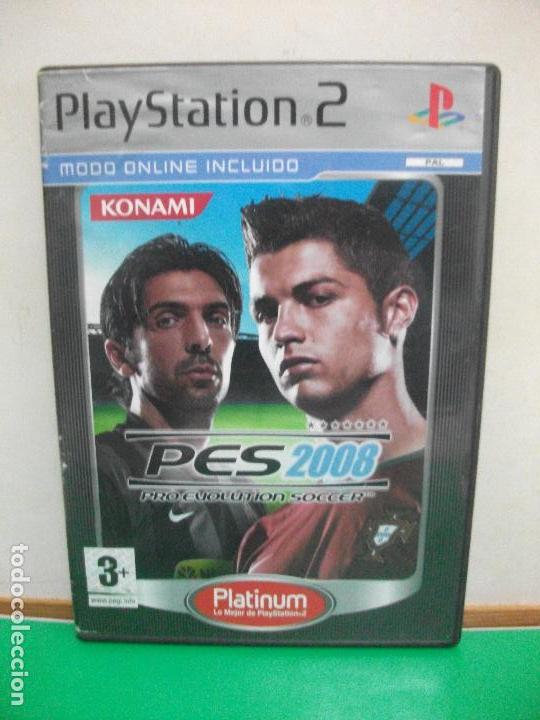 Videojuegos y consolas: PRO EVOLUTION SOCCER 2008 JUEGO PLAYSTATION 2 - Foto 1