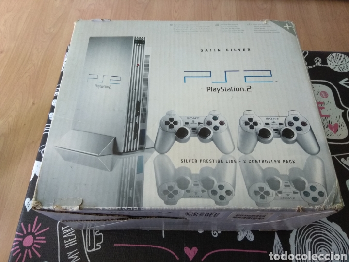 playstation 2 satin silver