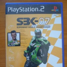 Videojuegos y Consolas: PS2 - SBK-07 - SUPERBIKE WORLD CHAMPIONSHIP - PAL ESPAÑA - PLAYSTATION 2 (B6). Lote 163848242