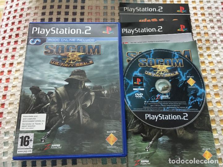 Jeu SOCOM 3 US Navy SEALs - PS2 - Version PAL FR Complète - état Correct