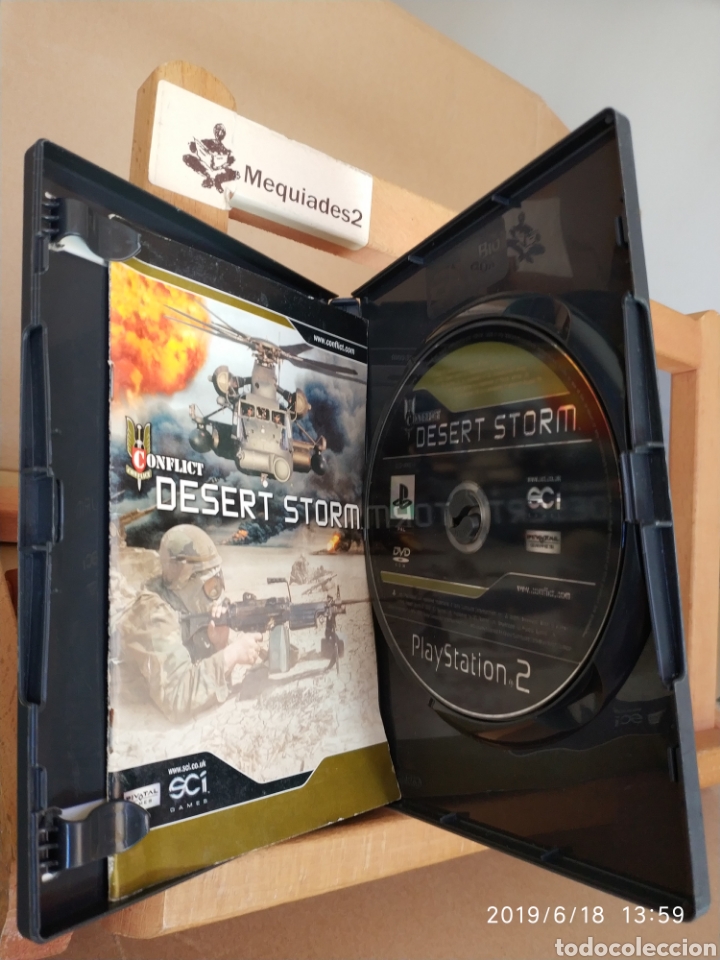 Videojuegos y consolas: DESERT STORM (PAL ESPA&Ntilde;A COMPLETO - Foto 3