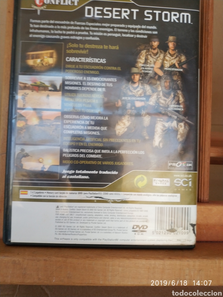 Videojuegos y consolas: DESERT STORM (PAL ESPA&Ntilde;A COMPLETO - Foto 4