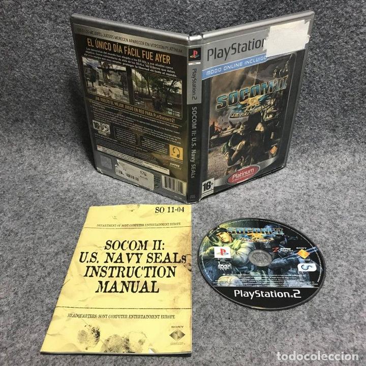 Socom Ii Us Navy Seals Sony Playstation 2 Comprar Videojuegos Y Consolas Ps2 En Todocoleccion