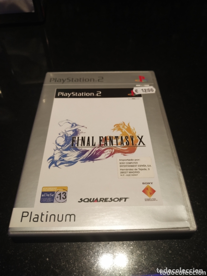 Videojuegos y consolas: Final Fantasy (Platinum) (PS2) - Foto 1