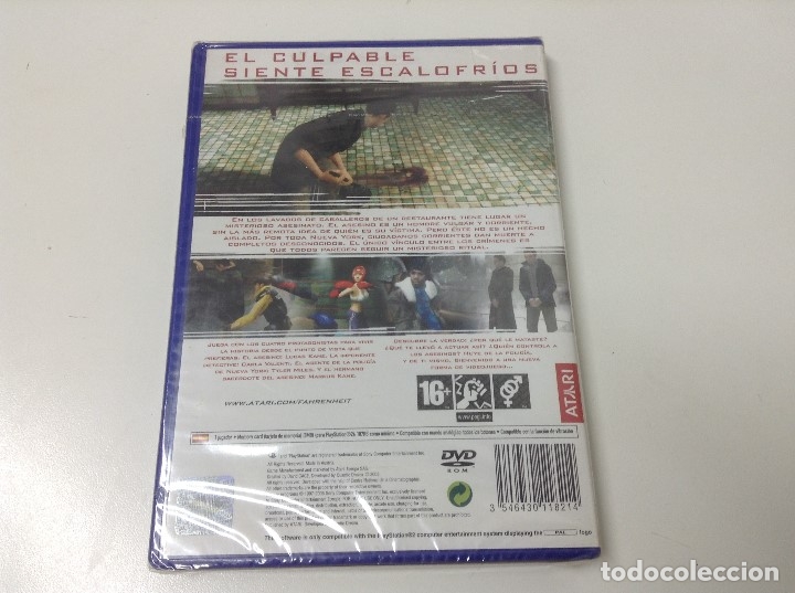 Videojuegos y consolas: FAHRENHEIT - Foto 2