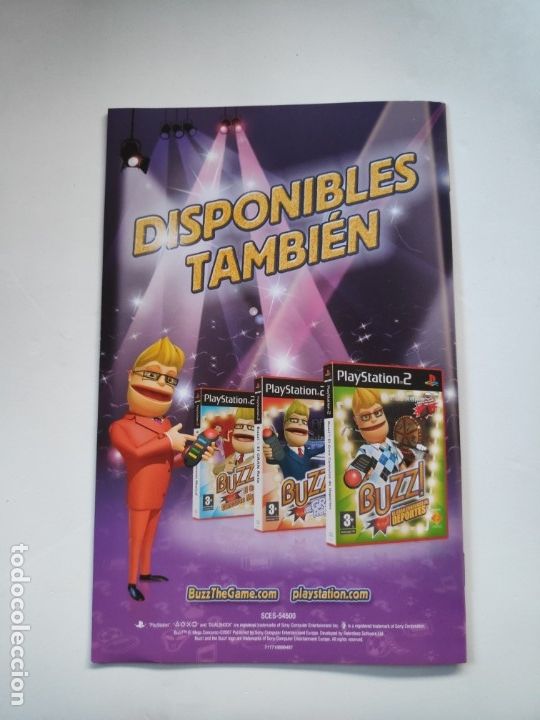 Videojuegos y consolas: MANUAL INSTRUCCIONES BUZZ! EL MEGA CONCURSO PS2 - Foto 2