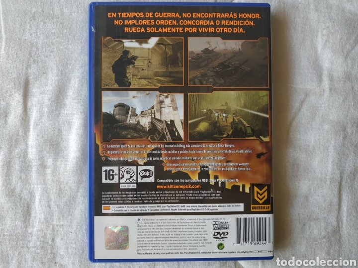 killzone ( edición especial limitada, incluye d - Comprar Videojogos e  Consolas PS2 no todocoleccion