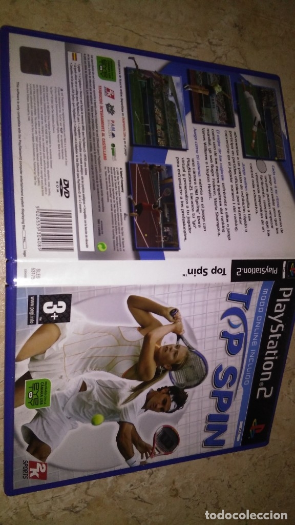 Videojuegos y consolas: Ps2 , top spin , juego - Foto 1