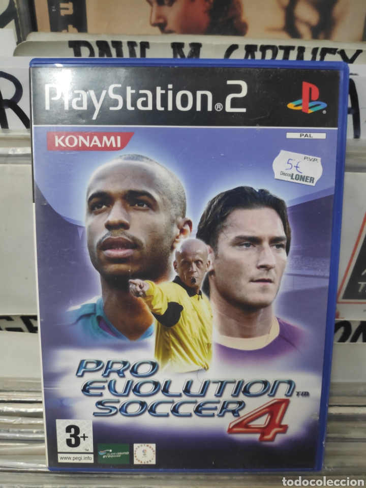Videojuegos y consolas: PlayStation 2 Pro Evolution Soccer 4 - Foto 1