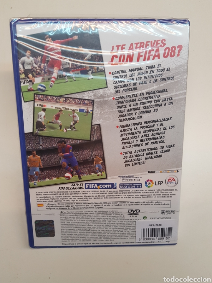 Videojuegos y consolas: FIFA 08 PS2 PRECINTADO - Foto 2