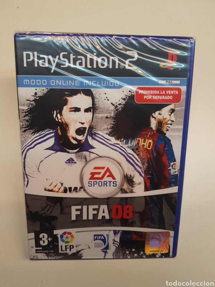 Videojuegos y consolas: FIFA 08 PS2 PRECINTADO - Foto 1