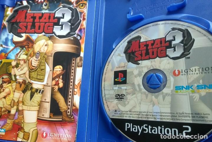 Jeu Metal Slug 3 Pour PlayStation 2 - Version PAL FR - Complet Mais état Correct